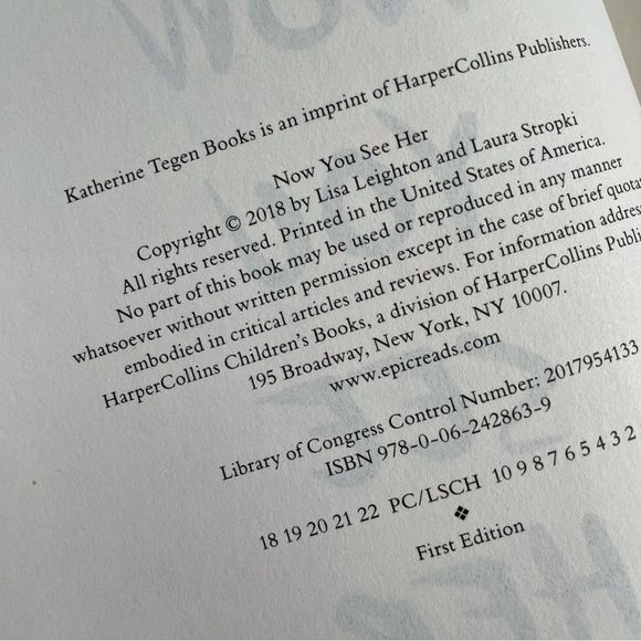 BOOK, “Now You See Her”, Hardcover with Jacket, NEW, 305 pages - Picture 4 of 12